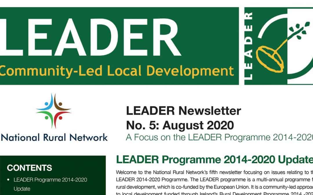 NRN LEADER Newsletter No. 5: August 2020