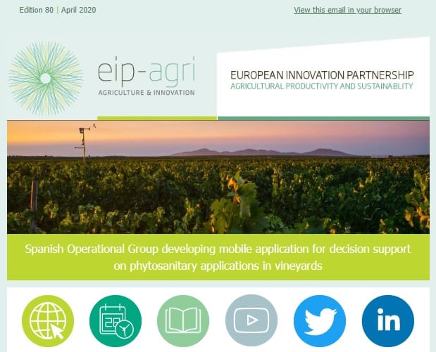 Newsletter from EIP-AGRI Service Point