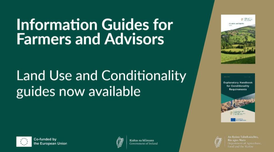 Two information guides published by Department of Agriculture, Food and the Marine